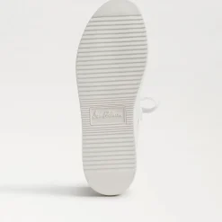 Sam Edelman Sneaker- Pippy White Leather Sneaker