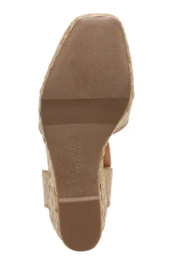 Sam Edelman Wedge- Vaughn Ankle Wrap Espadrille Platform Wedge Sandal