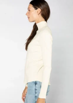 S'edge Apparel Blouses-S'Edge Apparel Olivia Top Meringue