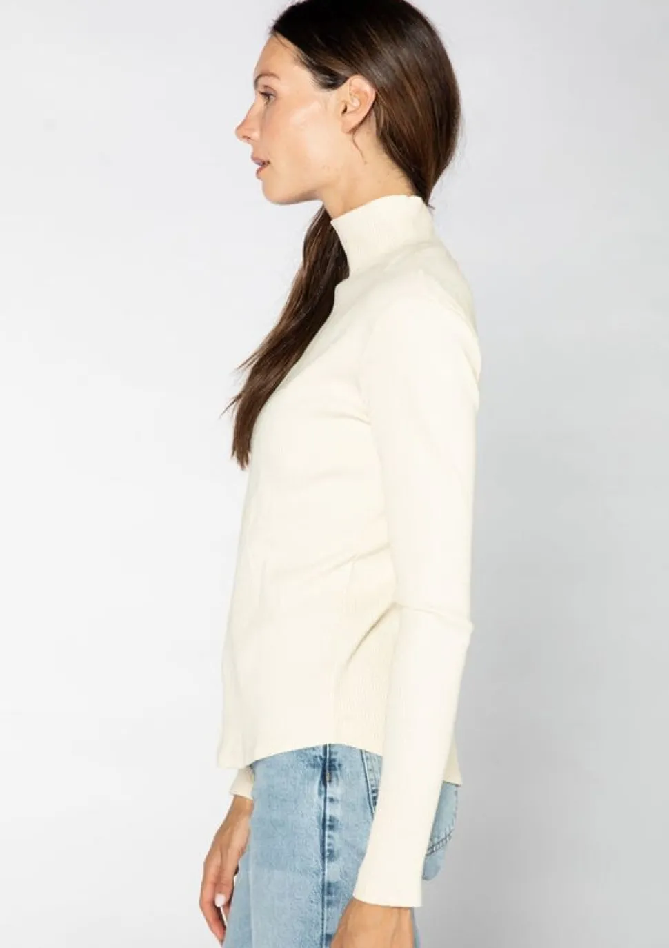 S'edge Apparel Blouses-S'Edge Apparel Olivia Top Meringue