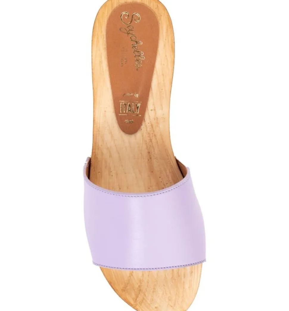 Seychelles Sandal- Marine Layer Lavender Slide
