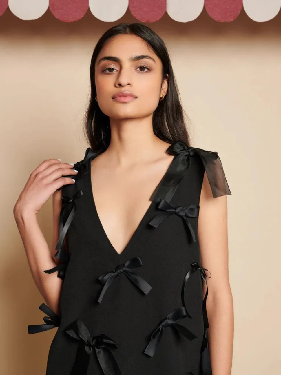 Sister Jane Mini- Butter Bow Mini Dress