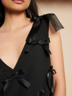 Sister Jane Mini- Butter Bow Mini Dress