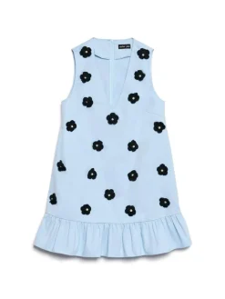 Sister Jane Mini- Capri Crochet Mini Dress