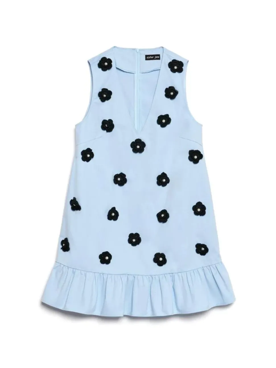 Sister Jane Mini- Capri Crochet Mini Dress