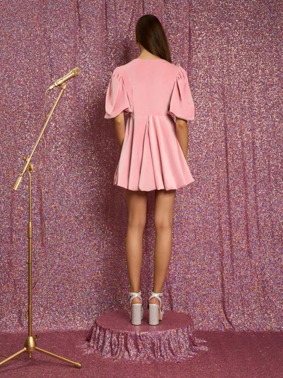 Sister Jane Mini- Harmony Velvet Mini Dress