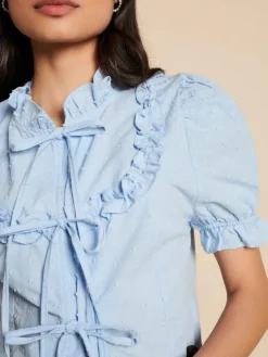 Sister Jane Blouses- Marmalade Bow Top