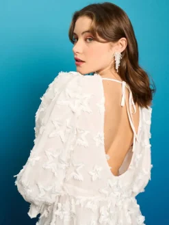 Sister Jane Mini- Periwinkle Organza Mini Dress