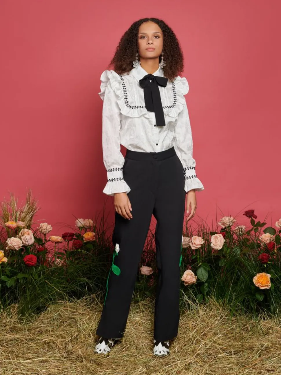 Sister Jane Pants- Rambling Rose Trousers