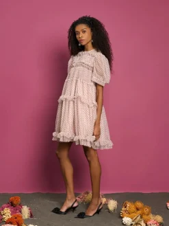 Sister Jane Mini- Seahorse Tulle Mini Dress