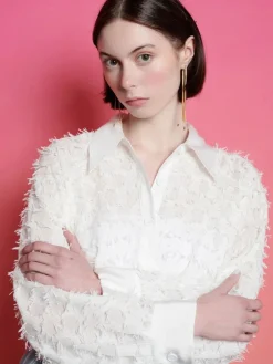 Sister Jane Blouses- Stevie Textured Shirt