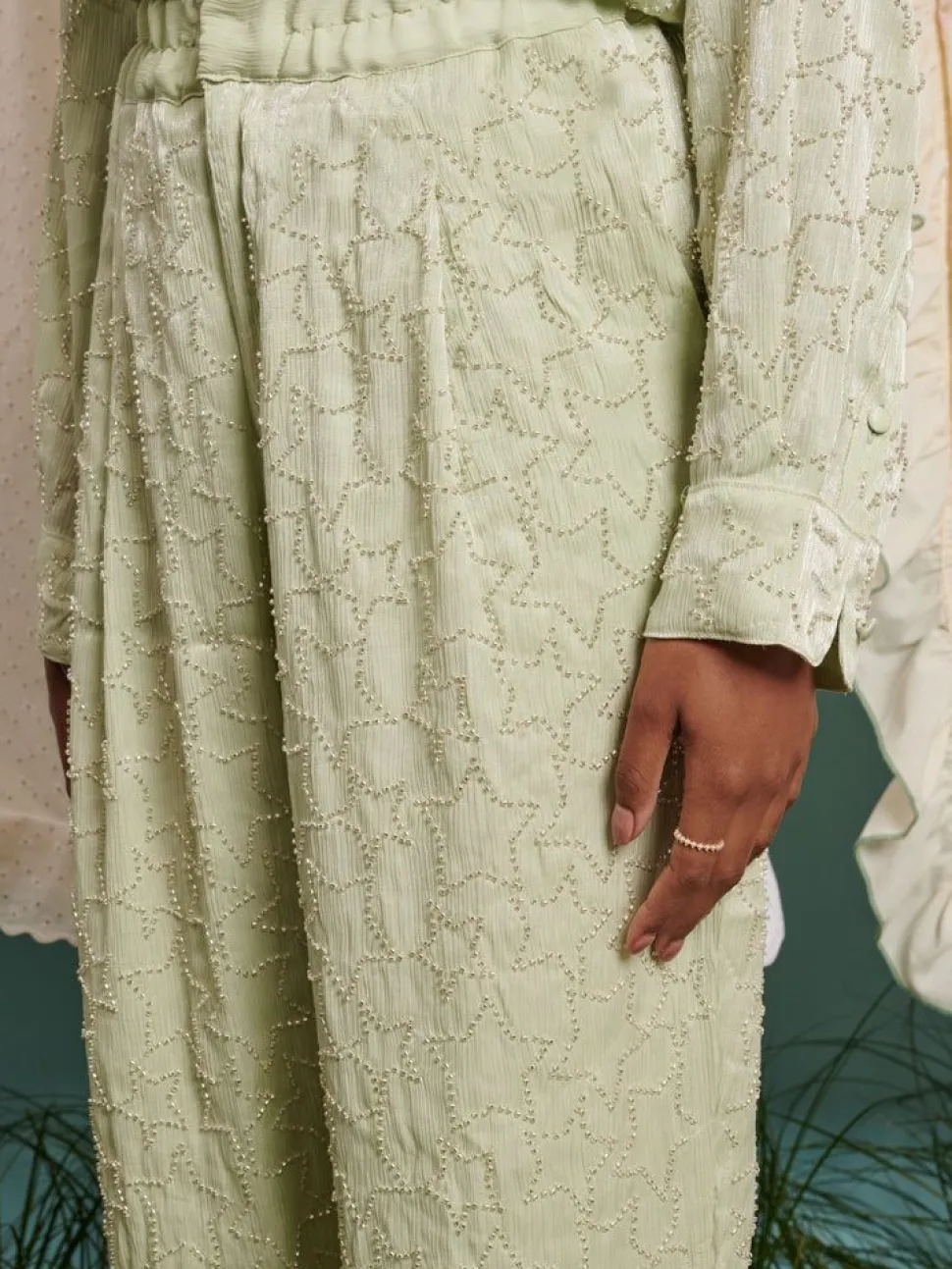 Sister Jane Pants- Sugar Star Bead Trousers