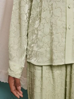 Sister Jane Blouses- Sugar Star Bead Shirt