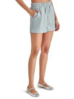Steve Madden Shorts- Faux The Record Short