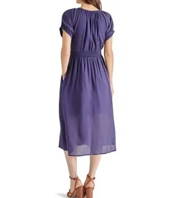 Steve Madden Midi- Tahlia Dress Vintage Blue