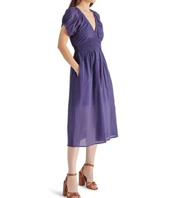 Steve Madden Midi- Tahlia Dress Vintage Blue