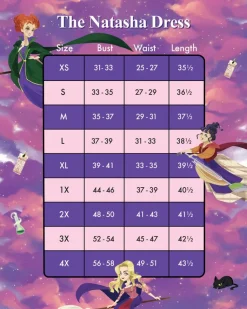 Stitch Shoppe Mini- Hocus Pocus Sunset Sanderson Sisters Natasha Dress