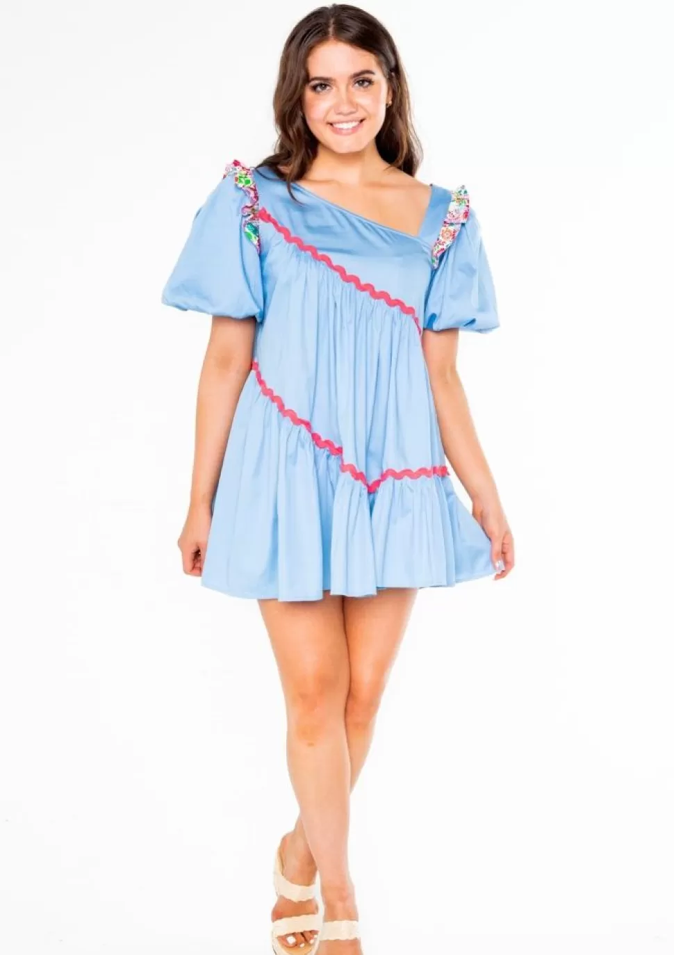 Alden Adair Mini- Chandler Dress In Roller Skate