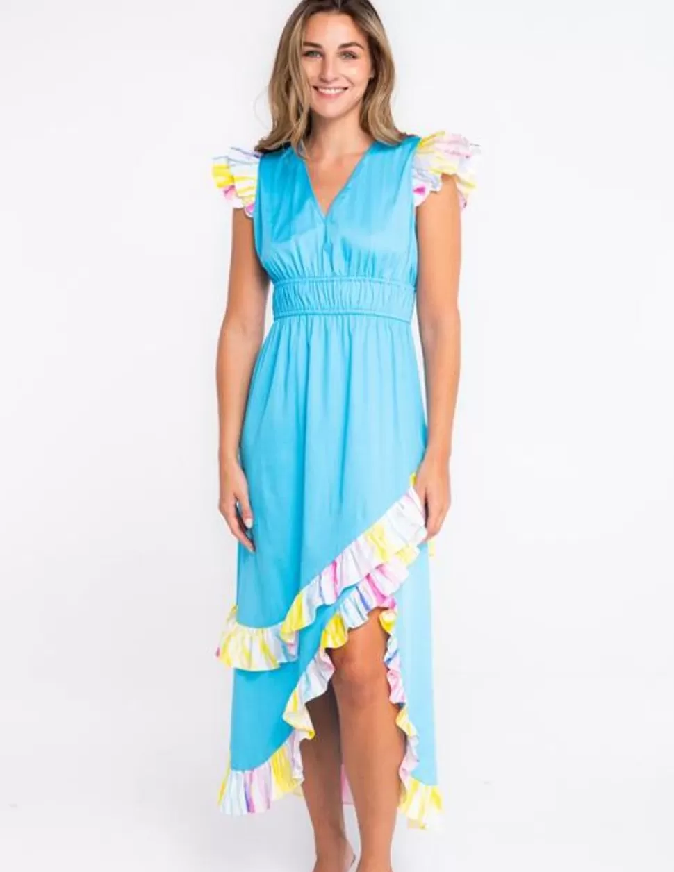 Alden Adair Midi- Willow Dress Ocean