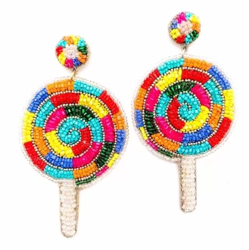 Allie Beads Jewelry- Lollipop Earrings