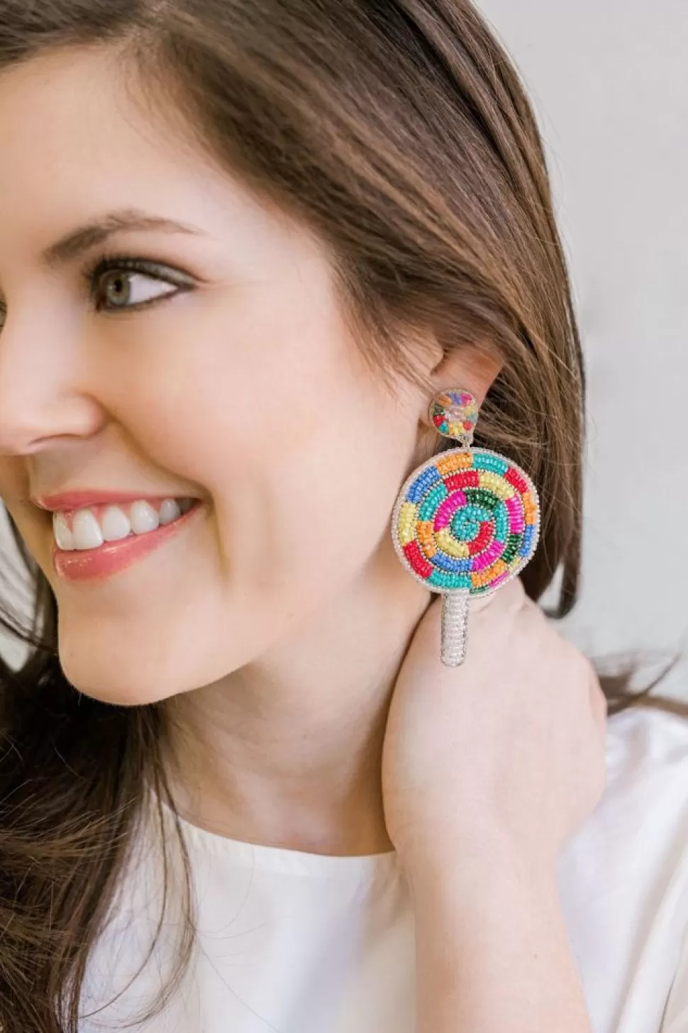 Allie Beads Jewelry- Lollipop Earrings