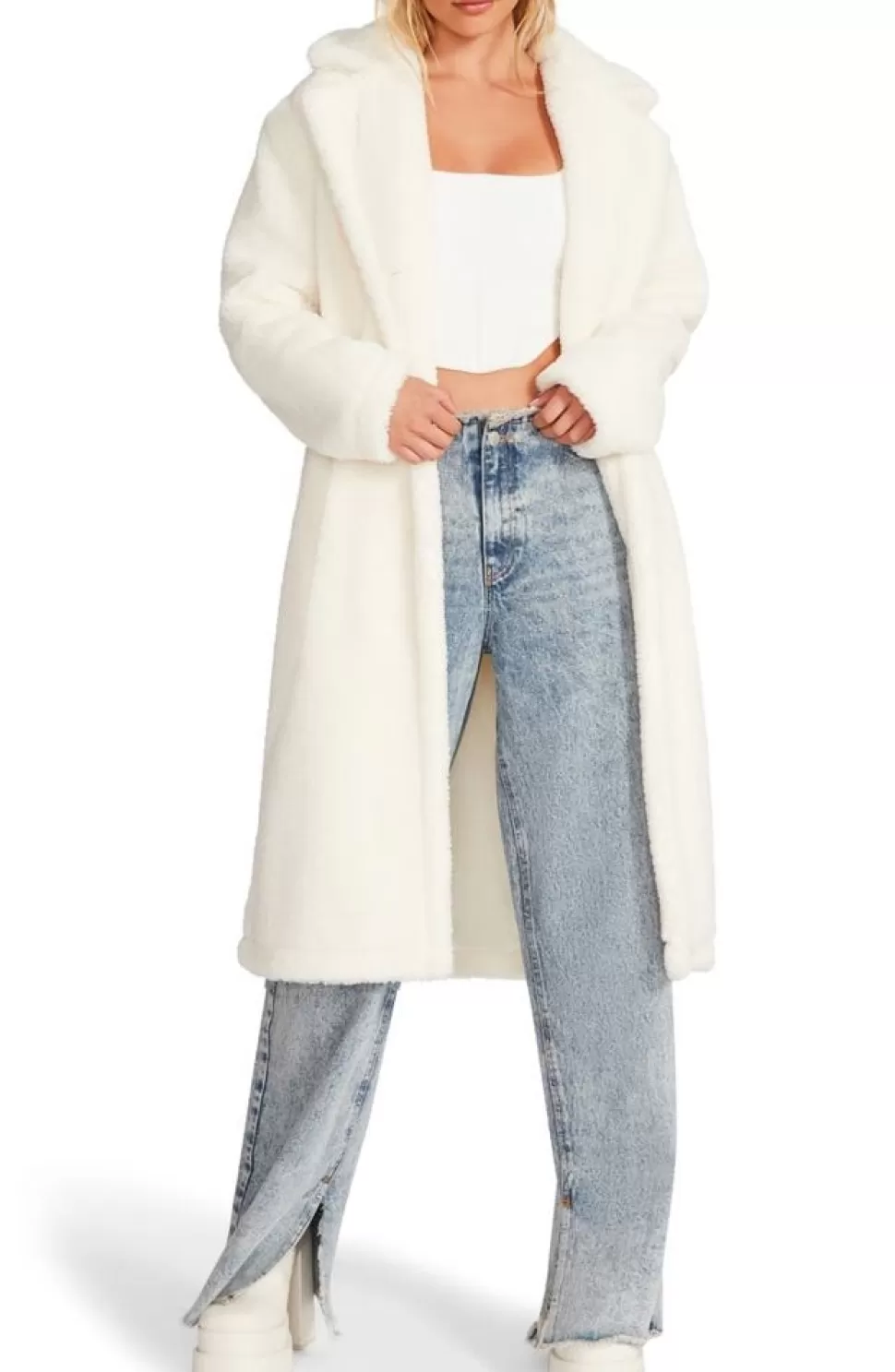 BB Dakota Coats- Sadie Ivory Jacket