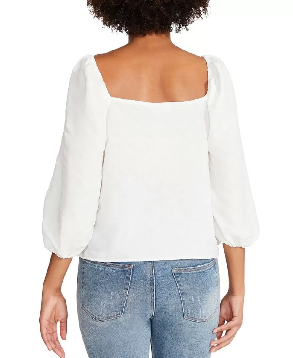 BB Dakota Blouses- Stevie White Top