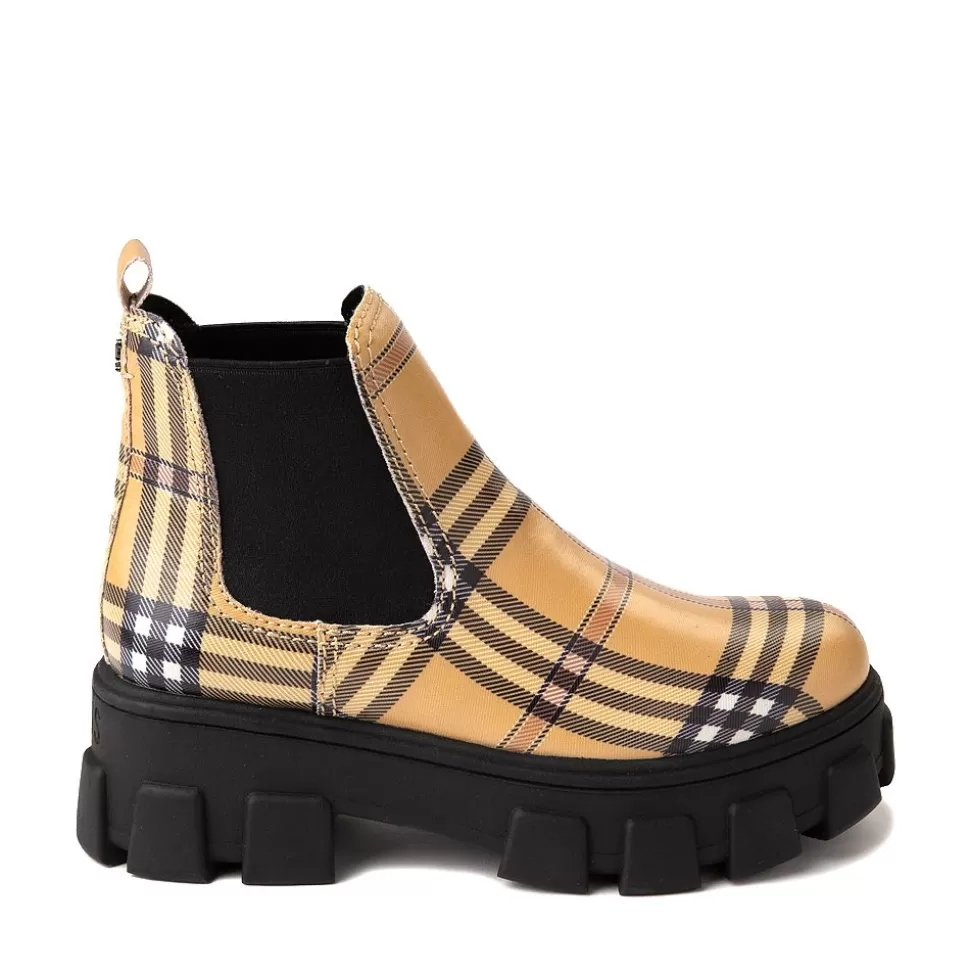 Circus by Sam Edelman Boot- Darielle Yellow Plaid Boot