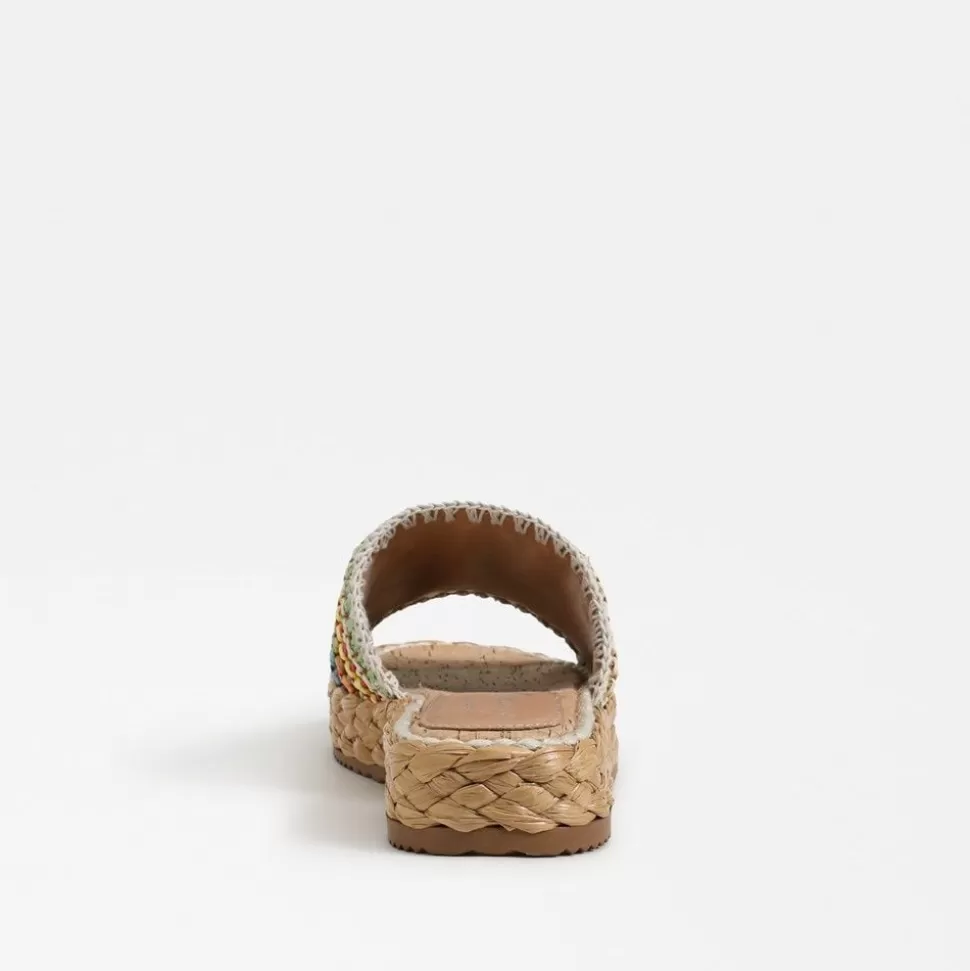 Circus by Sam Edelman Sandal- Wallis Platform Slide Rainbow Weave
