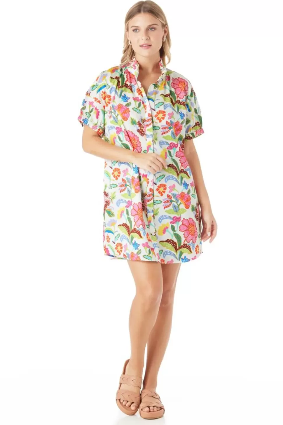 Crosby By Mollie Burch Mini- Betts Dress Botanical