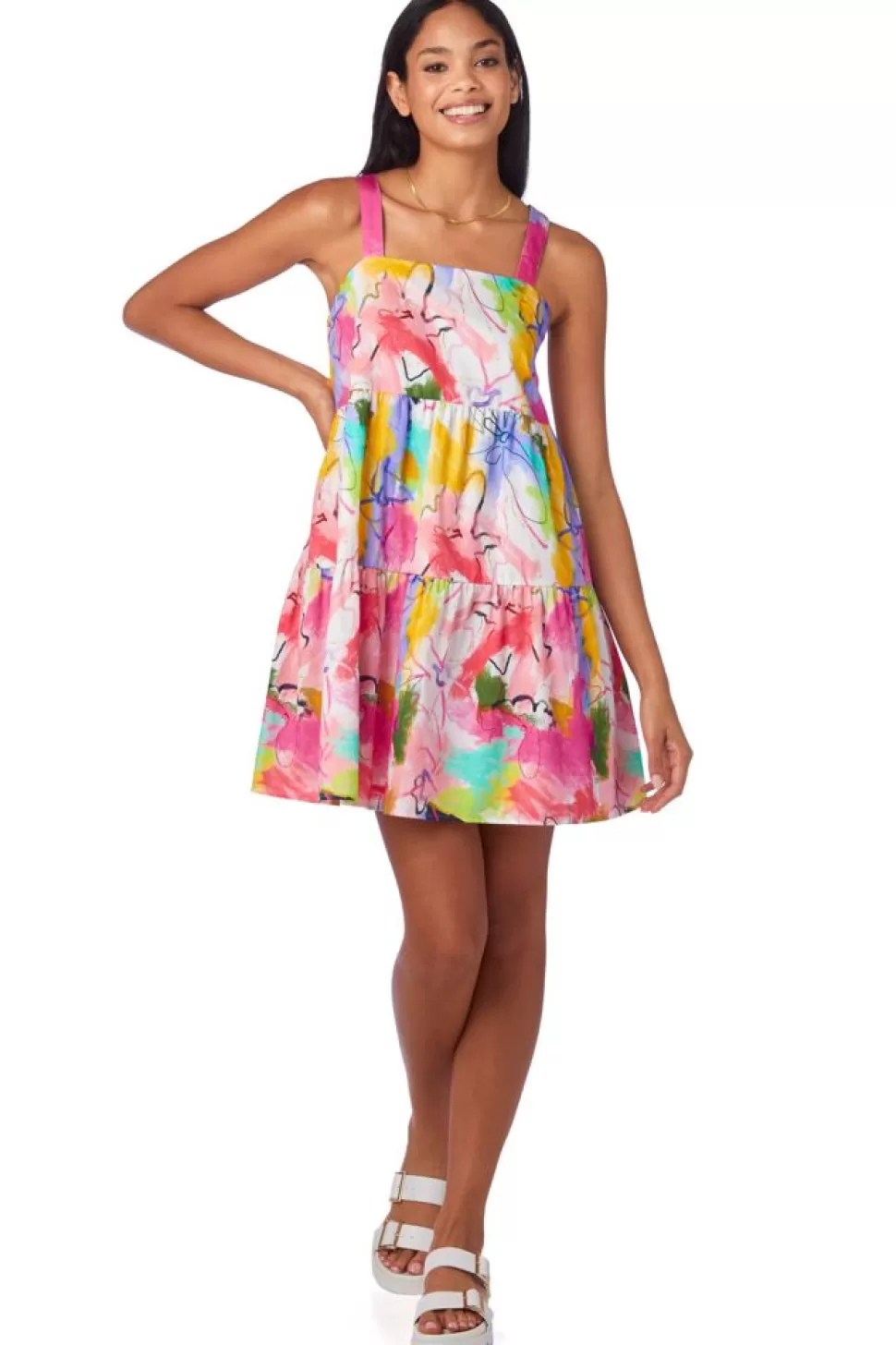 Crosby By Mollie Burch Mini- Bradshaw Dress Plunge Pool