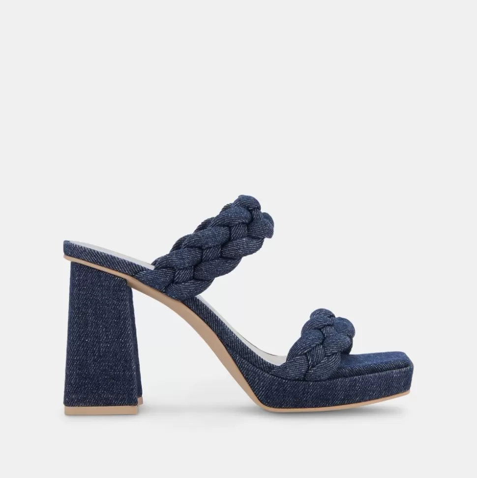 Dolce Vita Heel- Ashby Indigo Platform