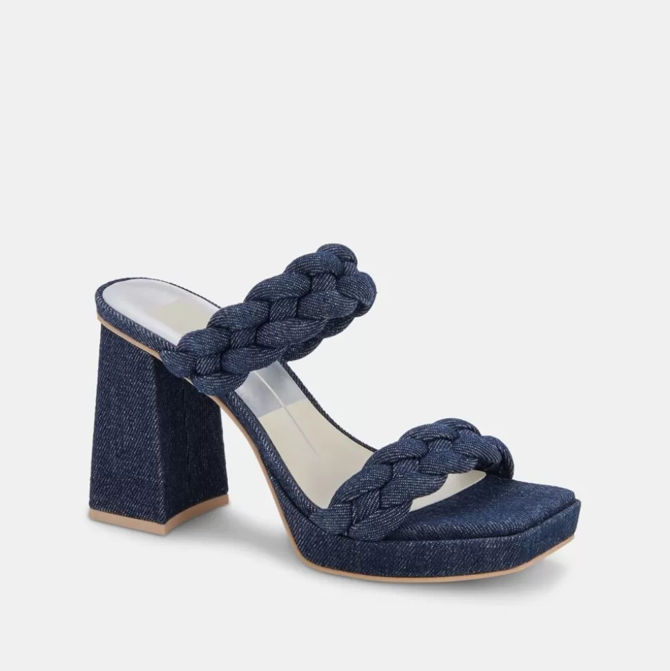 Dolce Vita Heel- Ashby Indigo Platform