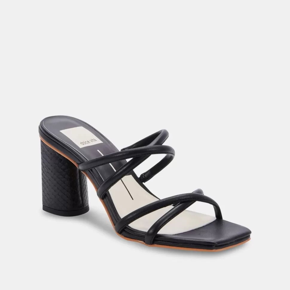 Dolce Vita Heel- Patsi Black Heel Sandal