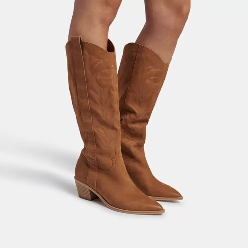 Dolce Vita Boot- Solei Boots Whiskey Nubuck