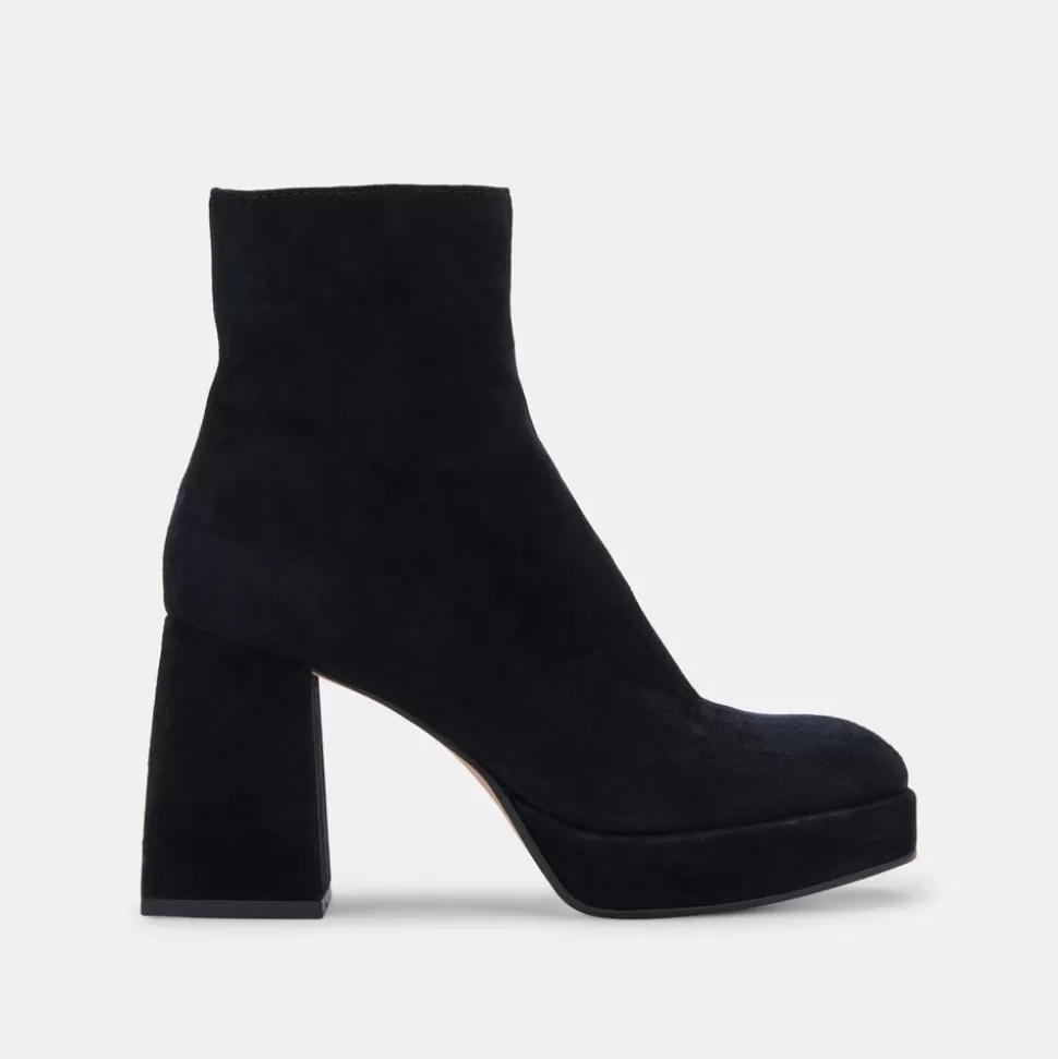 Dolce Vita Boot- Ulyses Black Platform Bootie