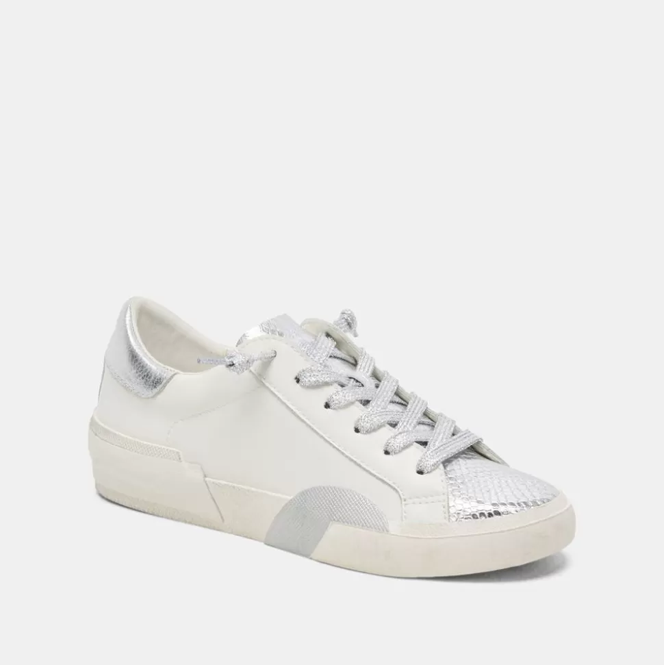 Dolce Vita Sneaker- Zina White/Silver