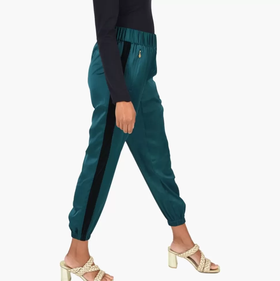 Emily McCarthy Pants- Downtown Jogger Botanical Green