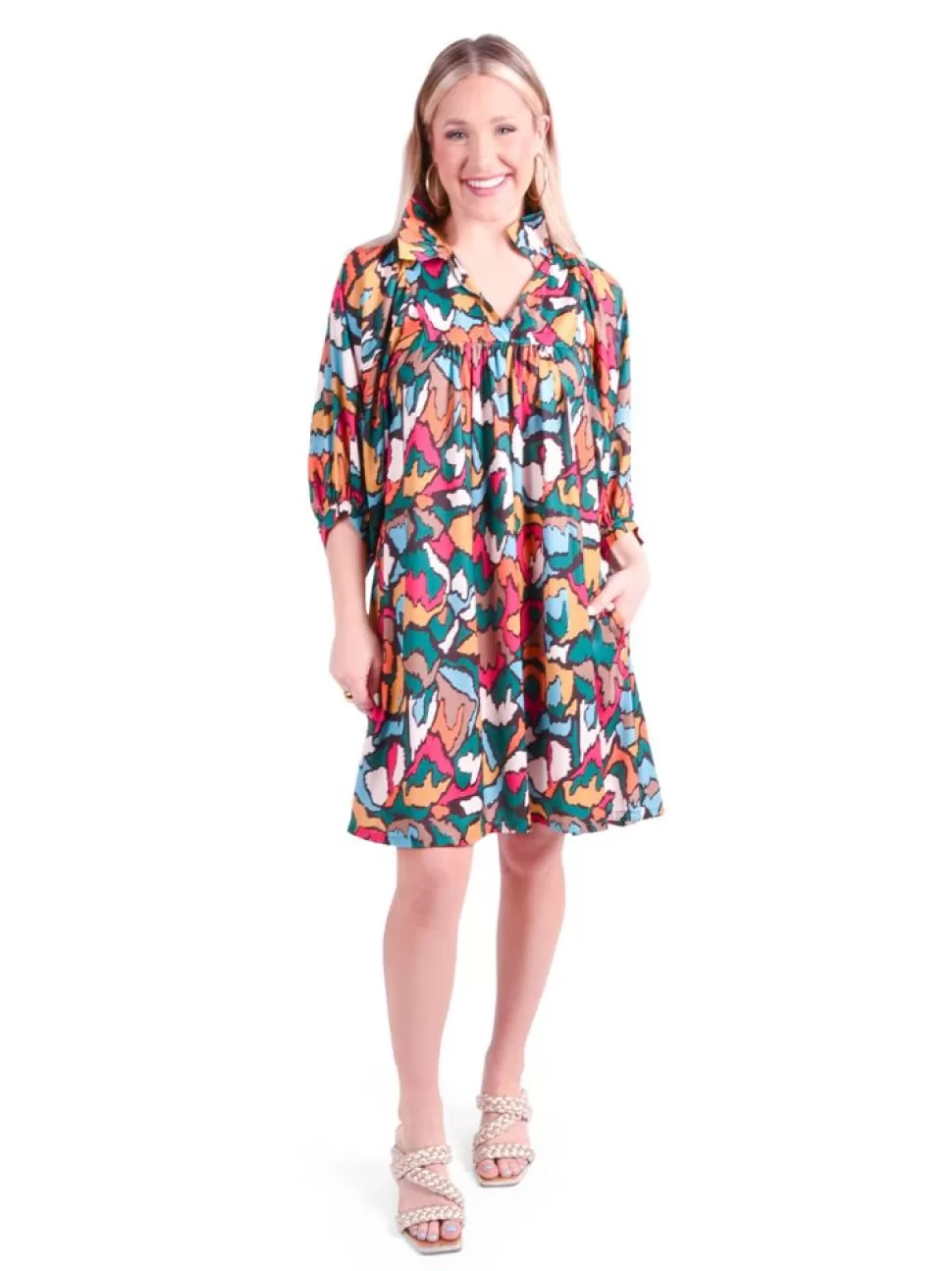 Emily McCarthy Mini- Stella Dress Fall Ikate