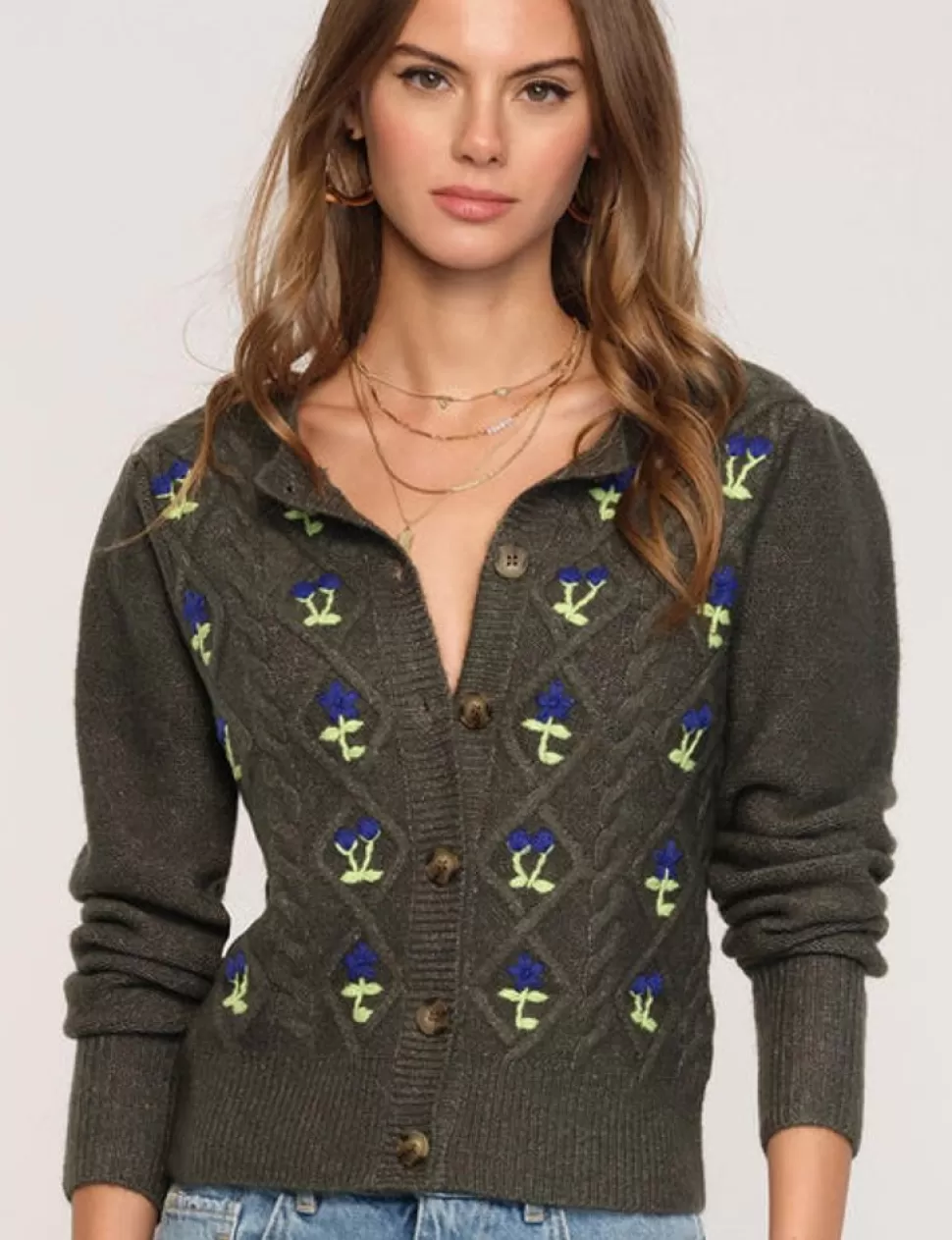 Heartloom Sweaters- Lopez Forest Cardi