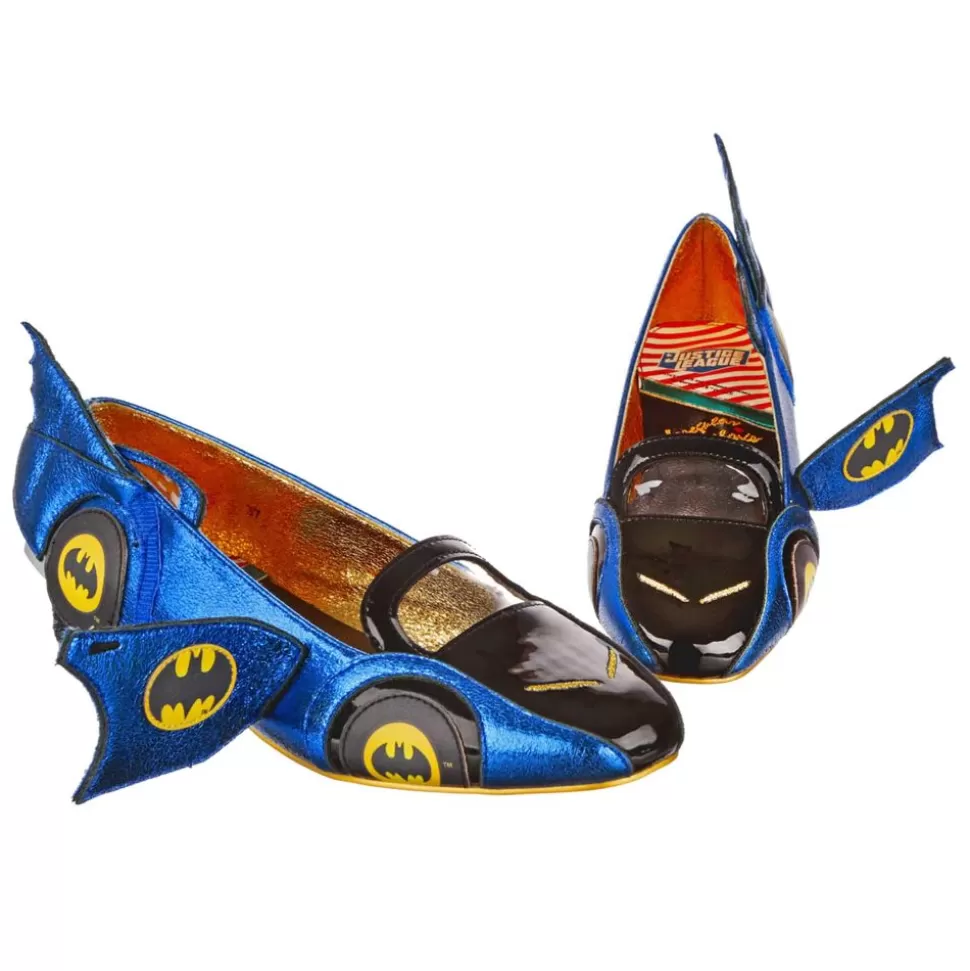 Irregular Choice Flat- Batmobile Kicks