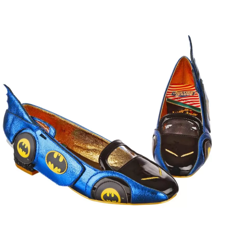 Irregular Choice Flat- Batmobile Kicks