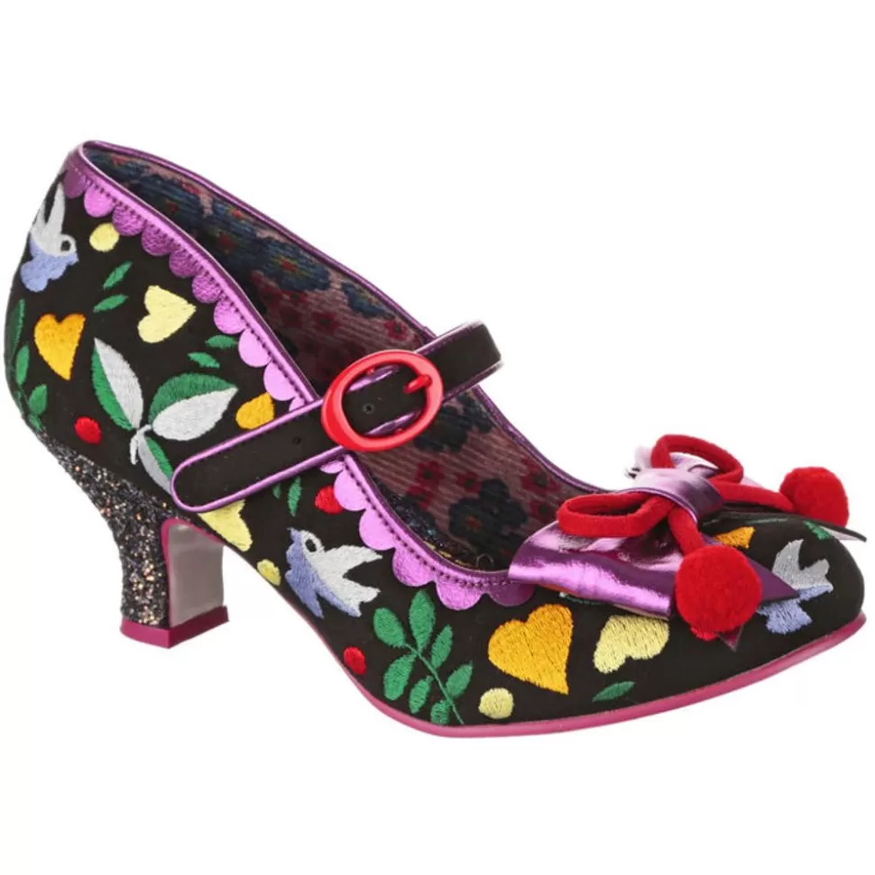 Irregular Choice Heel- Birds And Flowers