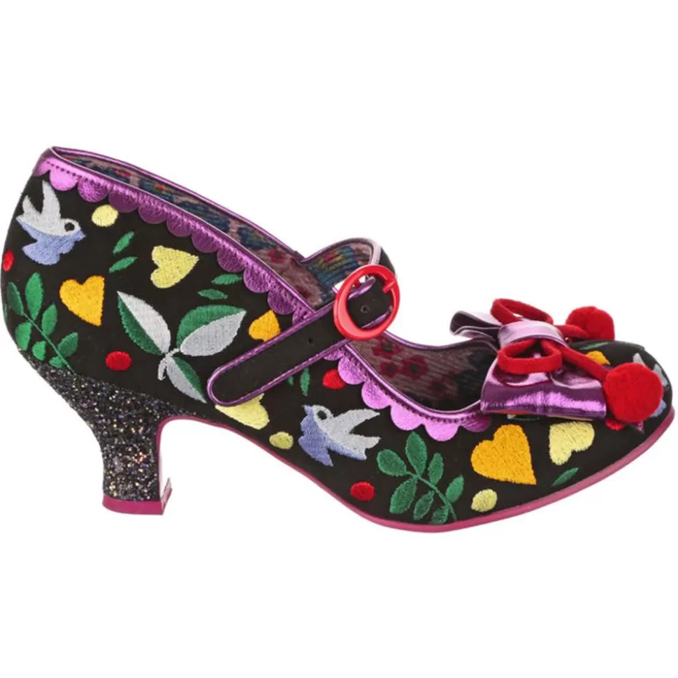 Irregular Choice Heel- Birds And Flowers