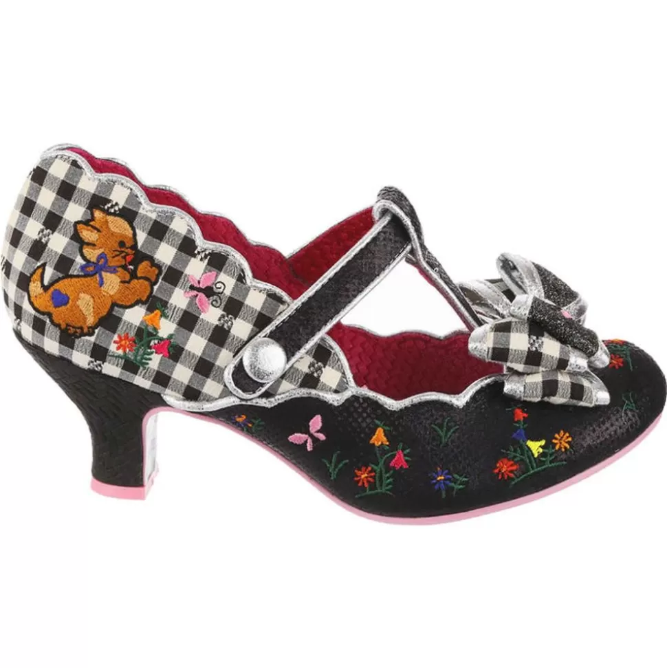 Irregular Choice Heel- Catching Butterflies Heel