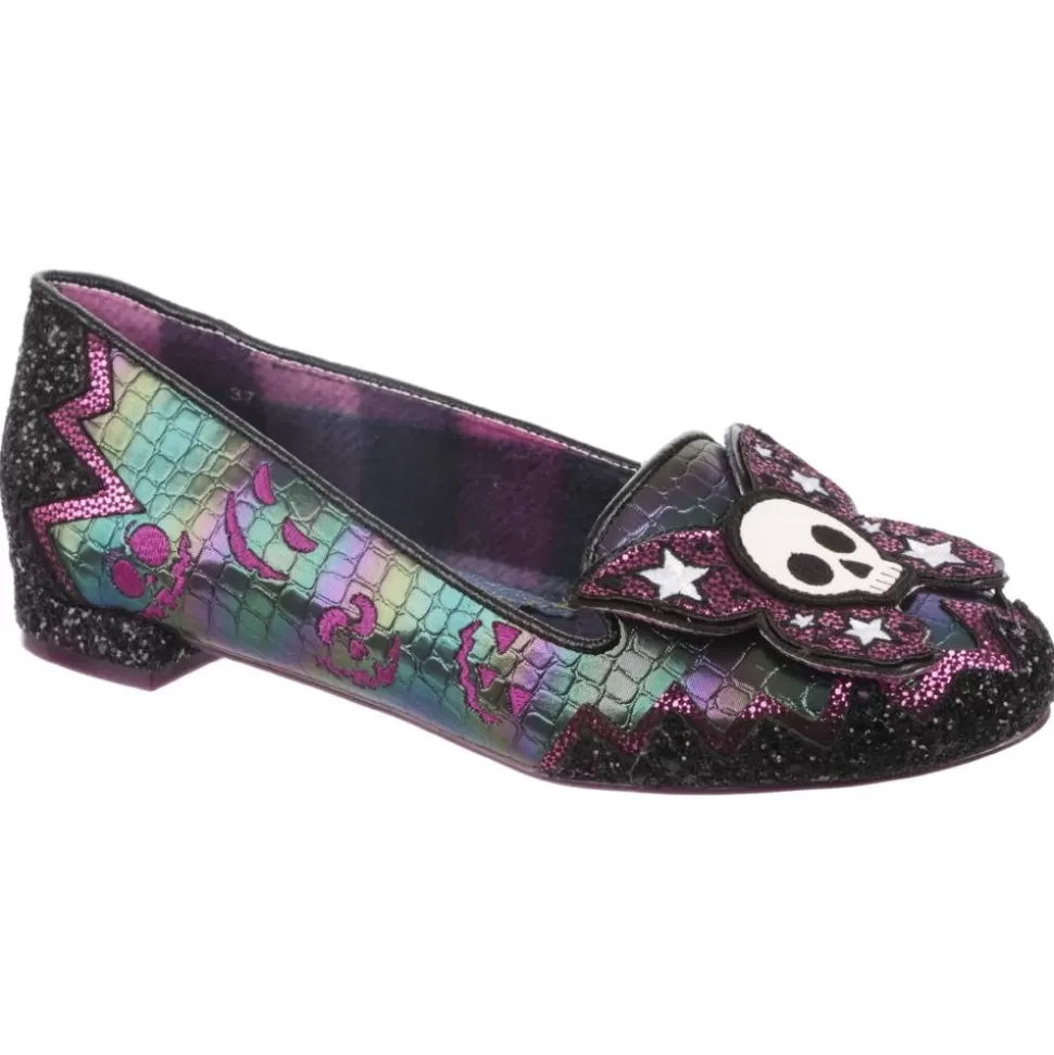 Irregular Choice Flat- Deadly Kiss