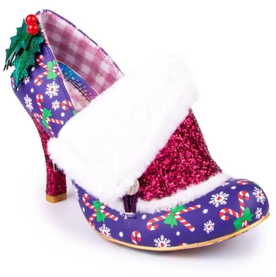 Irregular Choice Heel- Festive Flack