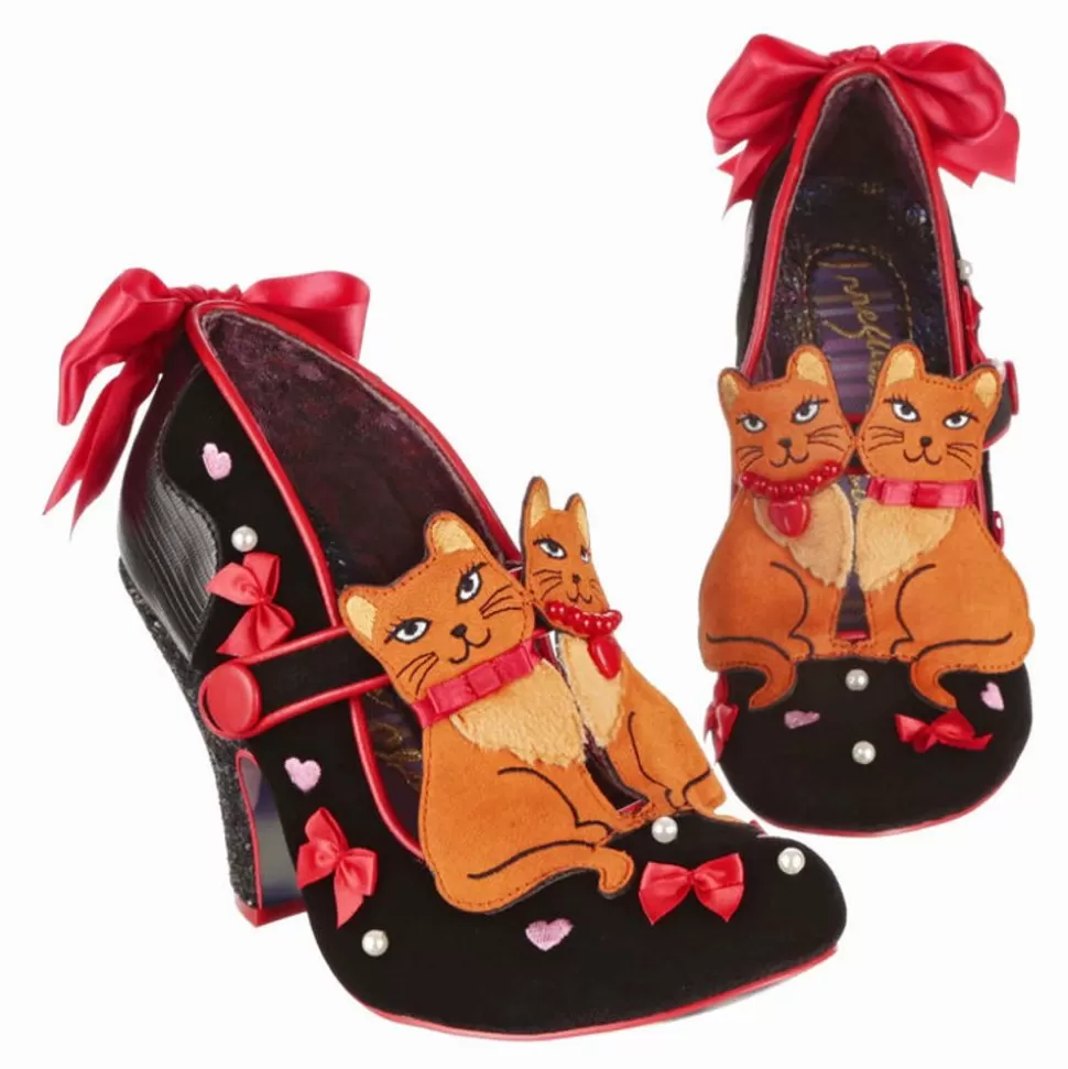 Irregular Choice Heel- Kitty-Bow