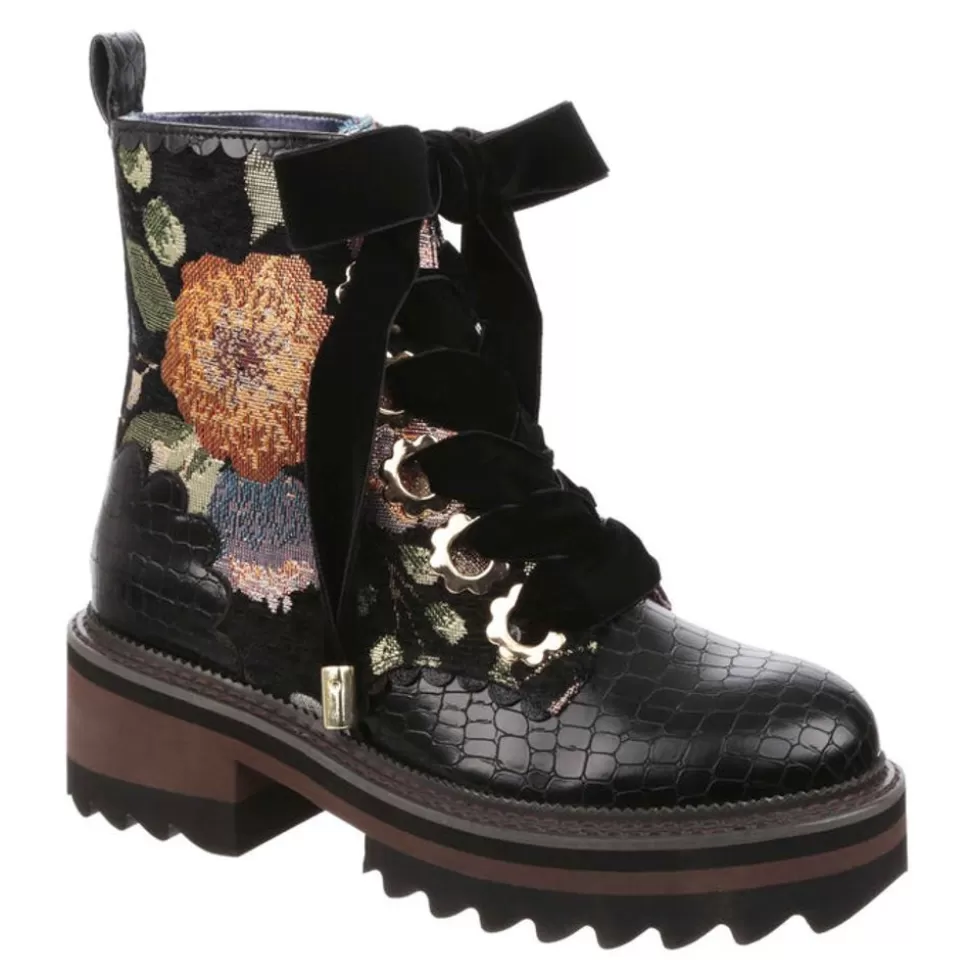 Irregular Choice Boot- Morning Stroll Black