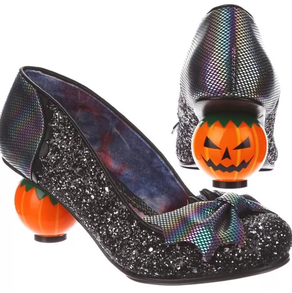 Irregular Choice Heel- Pumpkin Patch Black